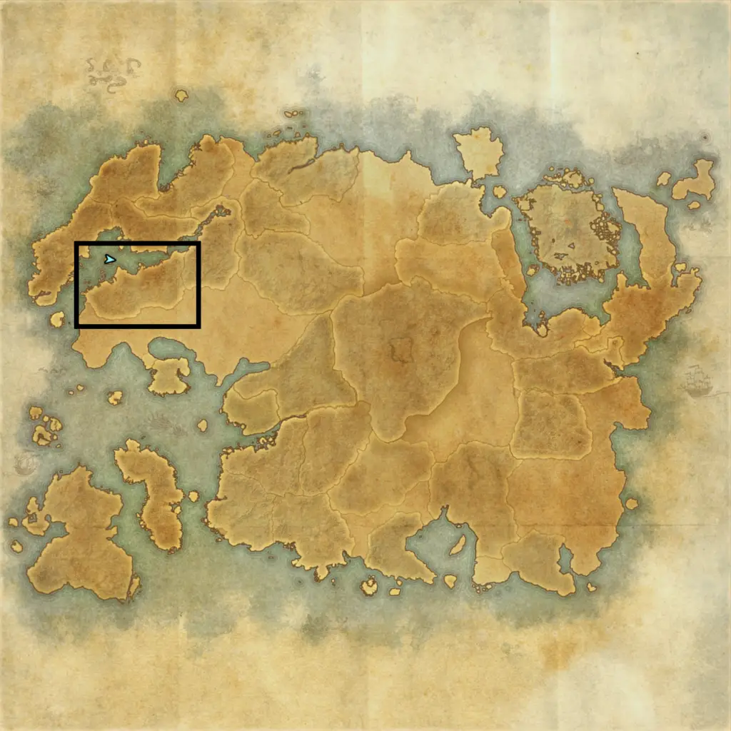 Alik'r Desert Map Location