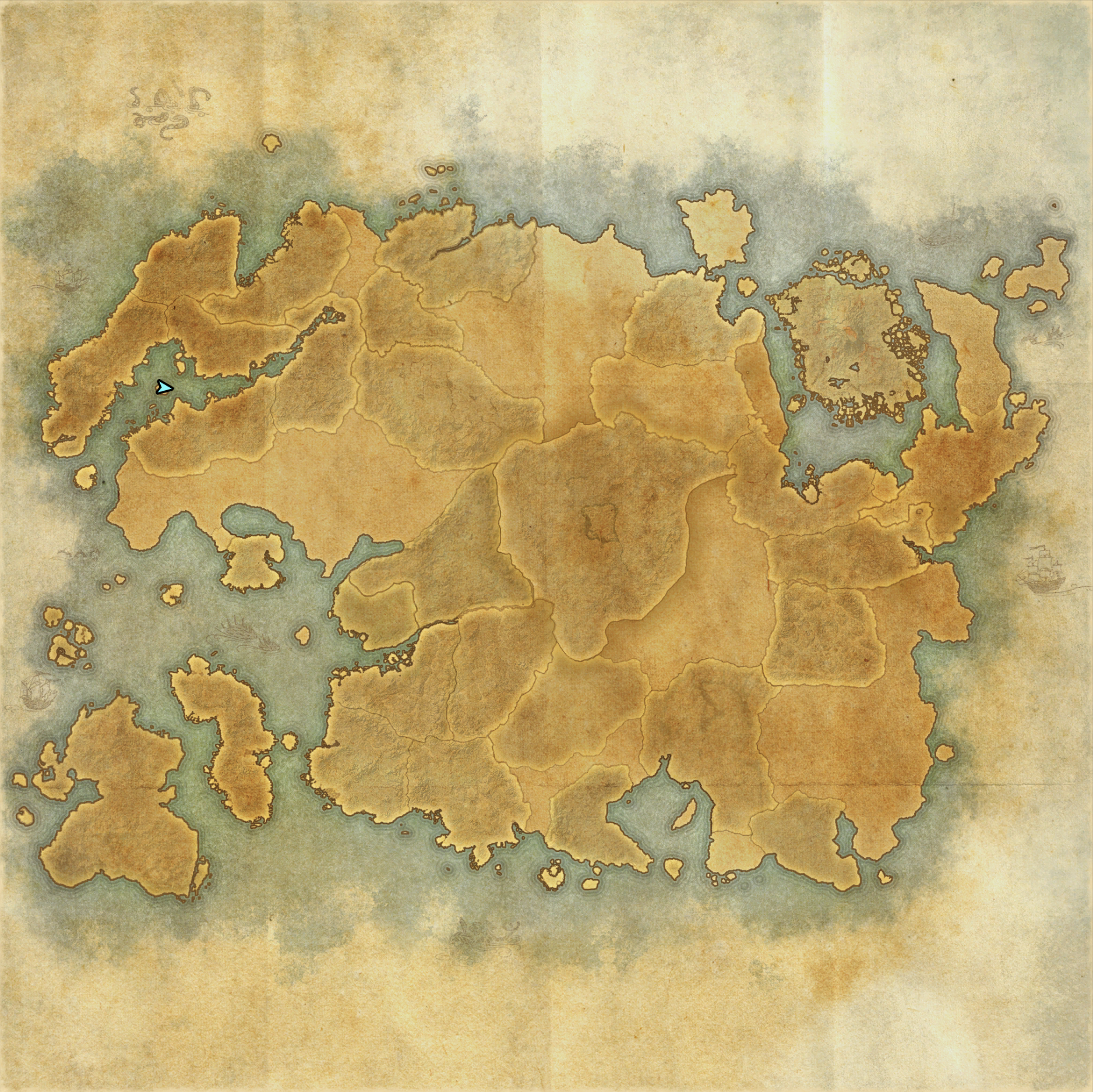 Tamriel Map